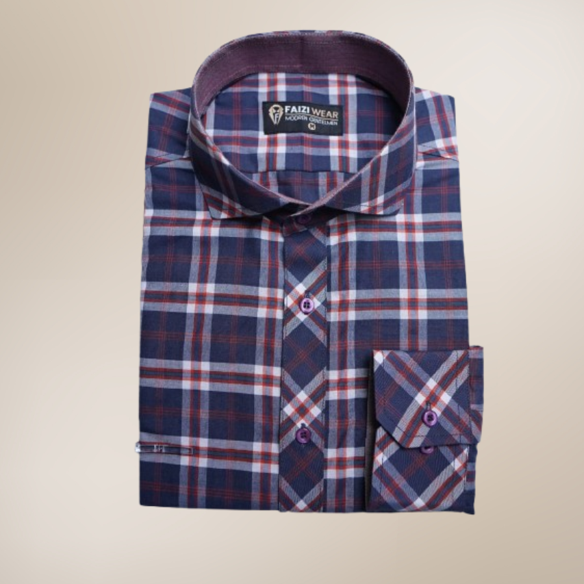 Multi-Color Check Casual Shirt