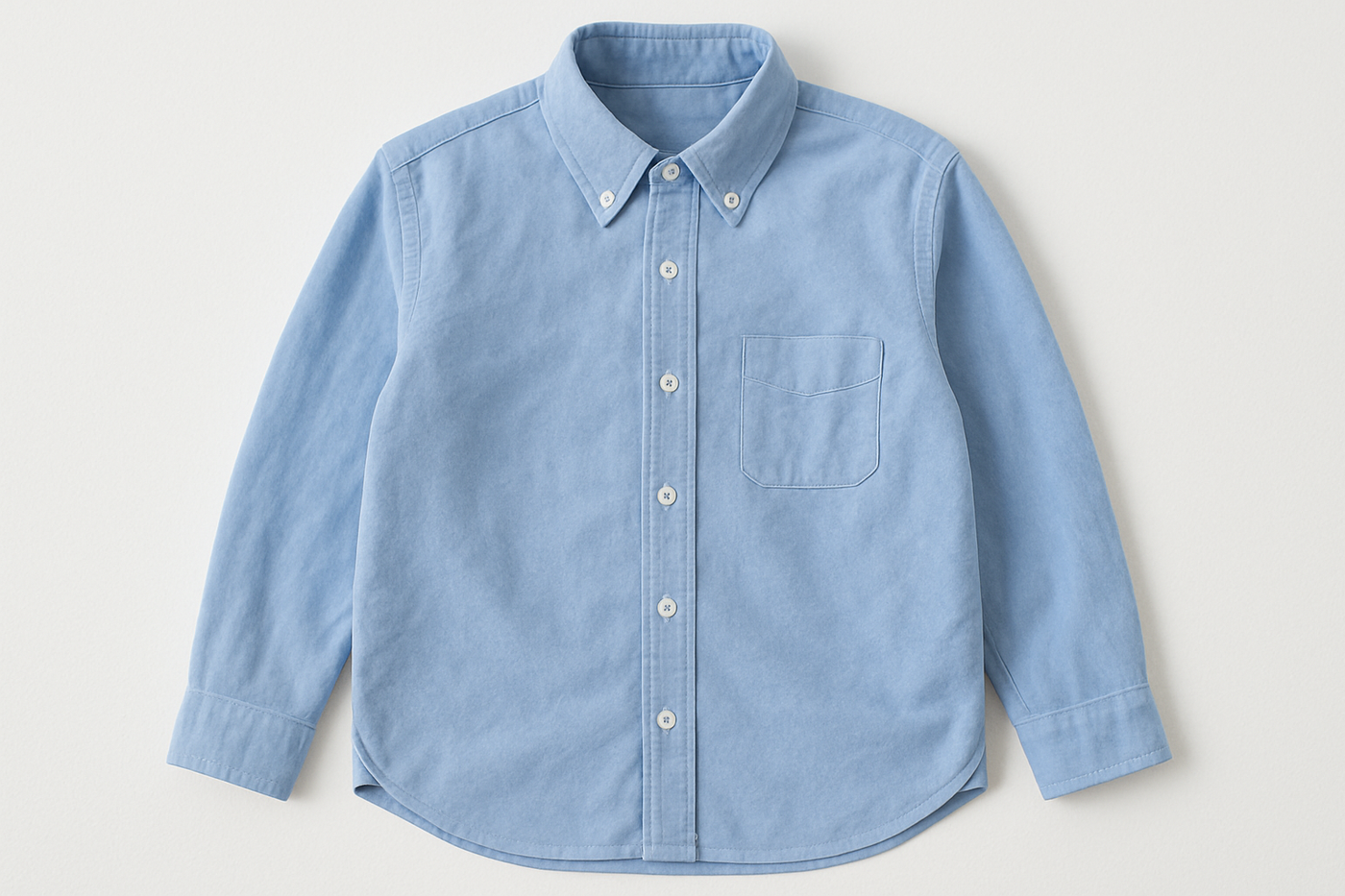 Button-Down Collar casul