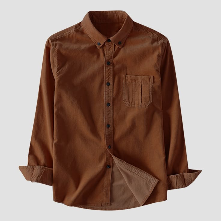 Shirt for Mens - Casual Plain Shirt